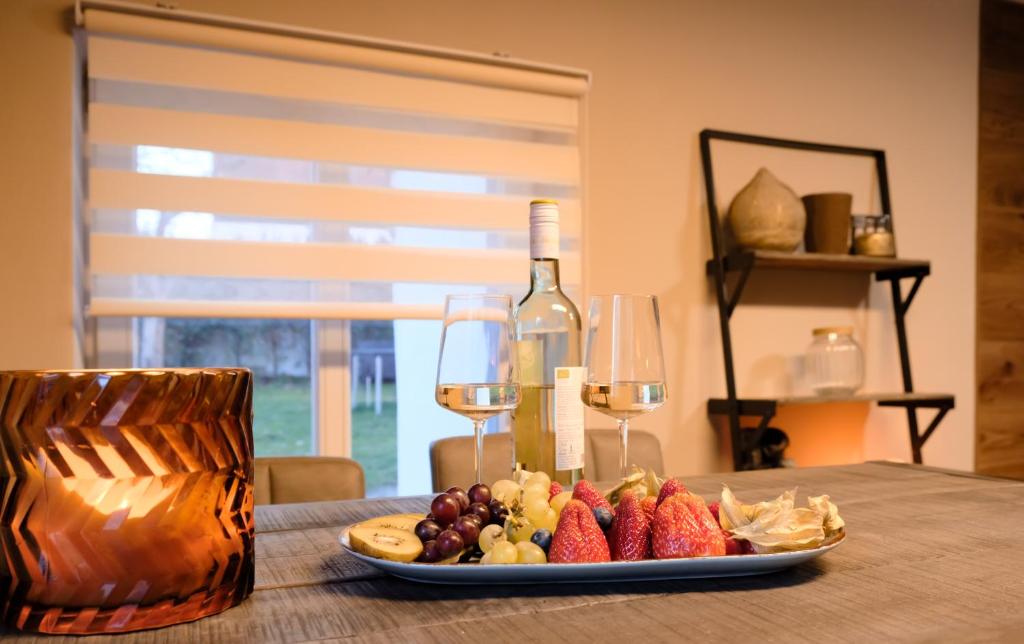 Private Sauna im Ferienhaus Neuseenland